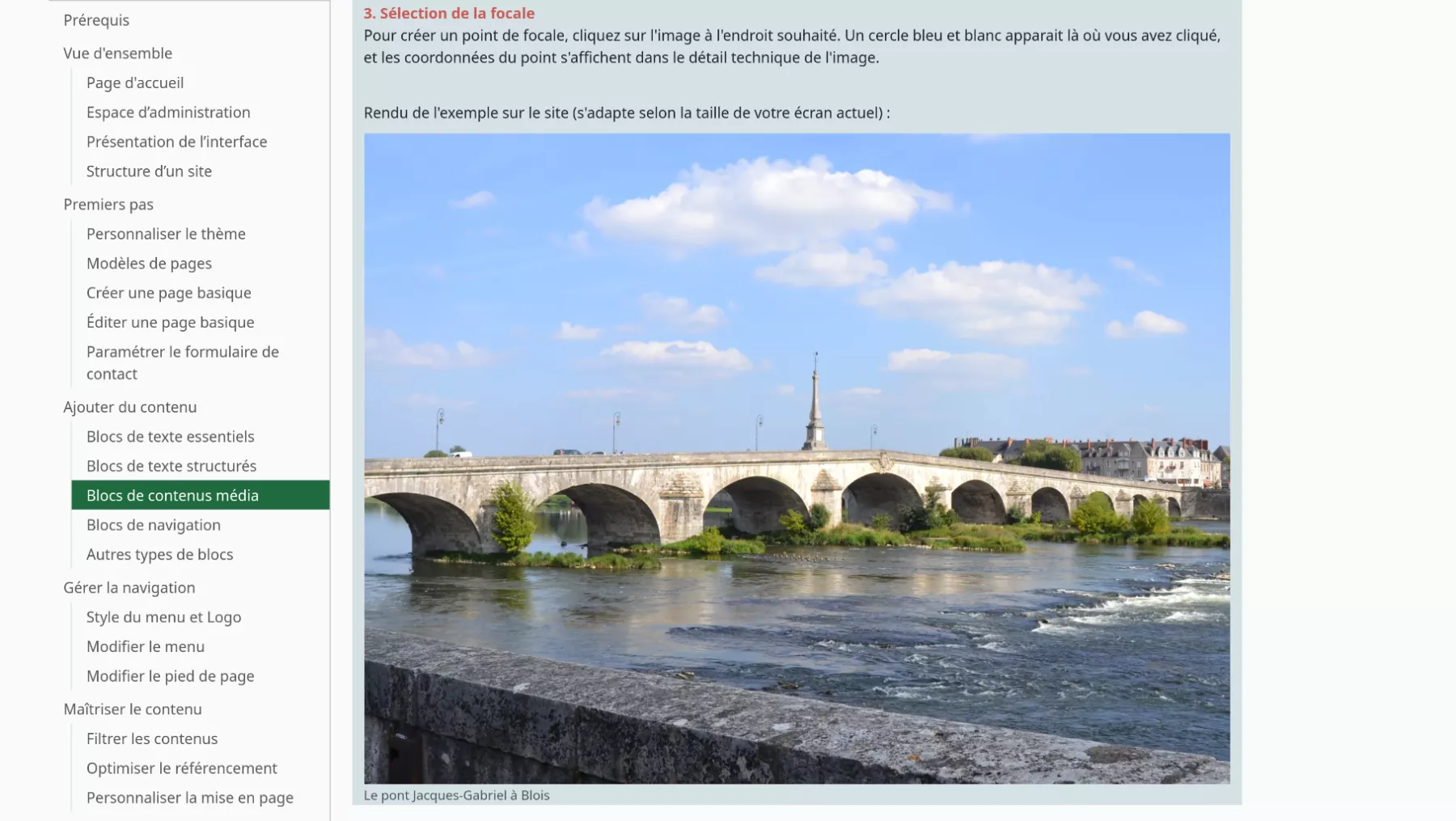 Exemple de rendu d'une image sur le site au format ordinateur