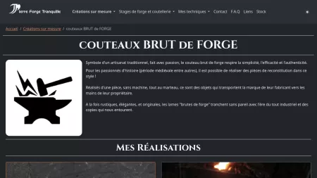 Image d'illustration de la publication Pierre forge tranquille